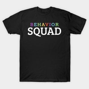 Behavior Squad - Colorful Bold T-Shirt